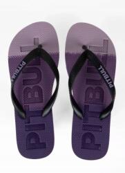 Pitbull Pit Bull Sunset flip-flop papucs Pitbull purple (205013490041)