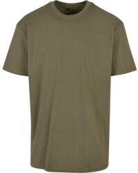 Build Your Brand Férfi póló Heavy Oversize Tee - Olív | 3XL (BY102-1000324898)