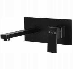 Inea Falsík alatti mosdó csaptelep fekete matt falsík alatti csaptelep Hosszú Kifolyócső (MP20112)