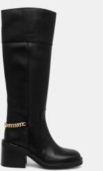 MICHAEL Michael Kors csizma Carlisle fekete, női, magassarkú, 40F4CLMB5L. 001 - fekete Női 37