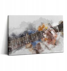 Wallfluent Canvas Prémium Falikép Irodába Luxus Festett Gitár 30x20 (010030010150000075231)