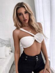 Shein Fehér Női Rövid Basic Felső 34 Xs Eac