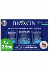 BIOXCIN Quantum sampon zsíros hajra 3x 300 ml (5004750)