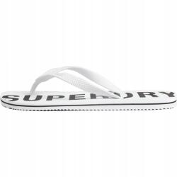 Superdry Flip-flop papucs Superdry férfi flip-flop papucs könnyű fehér nyári uszodai méret 46-47 (MF310186A 01C)