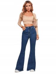 Shein Sdhein Farmer Nadrág Bővíthető Szárrésszel 38M__M