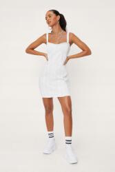 Nasty Gal WC21104 Nasty Gal Farmer Mini Ruha Pánttal (38) L