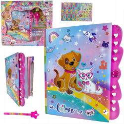 NORIMPEX Napló Titkos Kód Toll Láthatatlan Tinta Háttérvilágítással (NO-2000676)