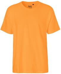 Neutral Férfi póló Classic organikus Fairtrade biopamutból - Világos narancssárga | L (NE-O60001-1000346085)