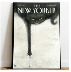  Fekete macska poszter New Yorker kép borító A3 (Plakat Okładka Magazynu The New Yorker)