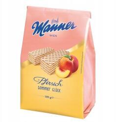 Manner Pfirsich Őszibarack Ostya 185g Németországból (9000331628363)