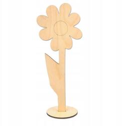 Loveart Álló virág állvánnyal fa dísz rétegelt lemezből Loveart 26 cm Dekor (LOV-Sklejka) - allegro - 265 Ft
