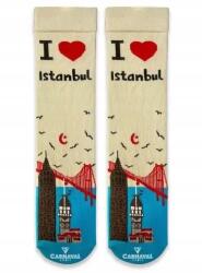  Carnaval Socks Török Zokni I Love Istanbul, one size, 39-45 EUR