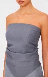 Prettylittlething IC53114 Aszimmetrikus Csíkos Kötöző Felső Prettylittlething (10) Xs