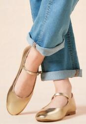Dorothy Perkins Arany Csillogó Balerinacipő Lapos Csattal Klasszikus Dorothy Perkins 40 (bqq18638)