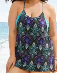 Bonprix Tankini, Size 50, 80% POLIAMID, 20% ELASZTÁN, kék