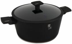 Berlinger Haus Oală cu capac 30 cm, 8 L Berlinger Haus Matte Black Collection BH 8190, înveliș titan, aspect elegant, curățare ușoară