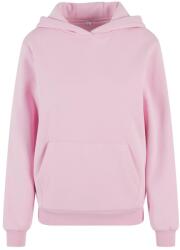 Build Your Brand Puha női kapucnis pulóver Fluffy - Enyhén rózsaszín | 2XL (BY289-1000401563)