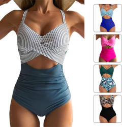  Akciós Női Szexi Keresztpántos Fürdőruha: Mélyen Nyakkivágású & Kivágású (4537380987226)