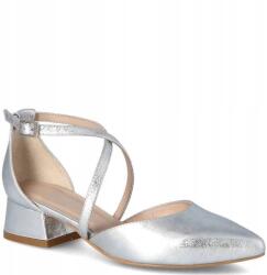 Kotyl Alacsony szárú esküvői cipő Kotyl 9917 Ezüst 35 (KOTYL 9917)