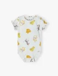 5.10. 15 Pamut Body Állatos 68 cm 3-6 m-es