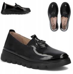 Filippo Női Bőr papucs 41 Filippo Bebújós Látogató Fekete Lakkozott (Filippo DP7170/25 BK L)