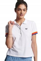 Superdry Fehér Cipzáras Póló (38) (589752)