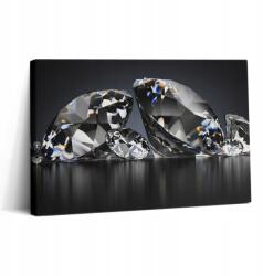 Wallfluent Vászonkép Canvas Inspiráló Szoba Csillogó Gyémántok 30x20 cm (010030010150000007765)