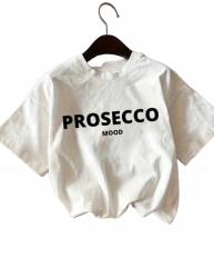 Shein Póló Fehér Fekete Nyomtatott Casual 38 M__M