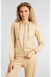 LIU JO Bordázott Fényes Kapucnis Pulóver (L) (594816)