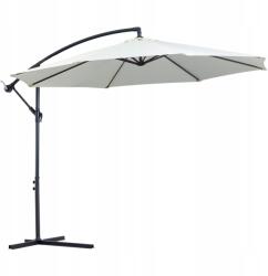 Outsunny Esernyő Outsunny fehér 300 x 300 cm Kerti Napernyő (84D-037CW)