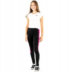 Ellesse Fekete Logós Leggings, 13-14L, pamut (462843)