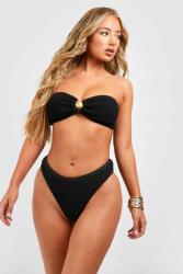 Boohoo HC11318 Boohoo Texturált Bikini Szett Díszítéssel (26) XL