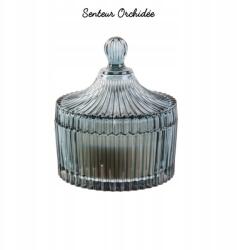 Intesi Zöld, cseh üvegből készült gyertya L méret (5902385760935)