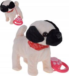 Skleplolki Interaktív Kutyus Pórázzal Sétál Ugató Gyerekjáték Plüss (INTERAKTYWNY PIESEK ZE SMYCZĄ)