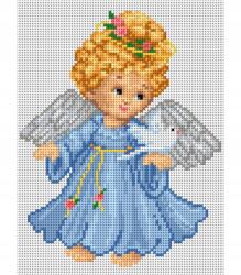 Ariadna nyomott mintás vászon 18x24 hímzéshez 5027 (epasma)