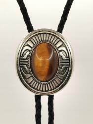  Bolo Cowboy nyakkendő Western Texas szíj Tigrisszem Kő Halloween (XL4856966)