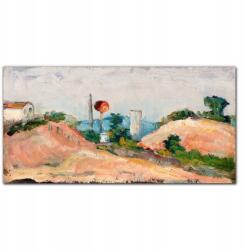Coloray A vasúti vágású Cézanne vászonfestmény 100x50 cm (010030010010000017755)