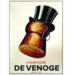 Francia Reklám Poszter Vintage Pezsgő 50x70