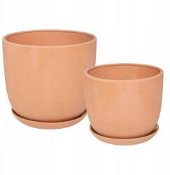 Atmosphera Cosy 2 db-os terrakotta virágtartó szett (193737)