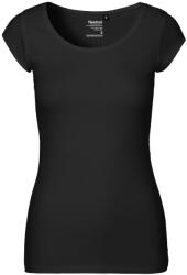 Neutral Tricou pentru femei din bumbac organic Fairtrade - Neagră | XL (NE-O81010-1000133560)