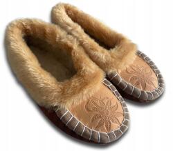  Bambusz Hegyi Házi Papucs Gyapjú Meleg Bőr méret37 (MOK02)