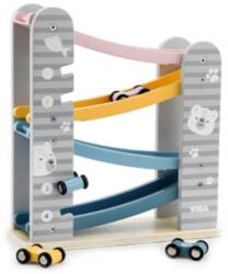 Autók a lejtőn (szürke, színes) - PolarB