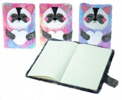 Nicola Toys A5 Plüss Jegyzetfüzet Napló Maki Cipzáras 0213 (0213)