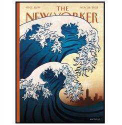  Poszter New Yorker Nagy Hullám Kanagawa Kép A3 (Plakat NEW YORKER WIELKA FALA W KANAGAWIE)