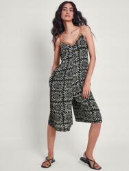 Monsoon Fekete, Bő Szabású Mintás Overál (L) (596991)