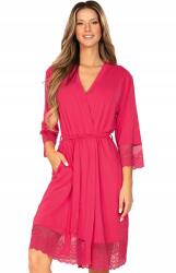 Wiesmann Női fürdőköpeny Wiesmann Roseline viszkóz málna M