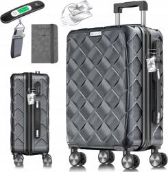 KESSER Kemény bőrönd nagy Abs Antracit 84L (4255598351898)