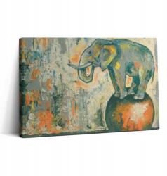 Wallfluent Vászonkép Nyomtatott Vendégszoba Elefánt Gömb figura (010030010150000074738)