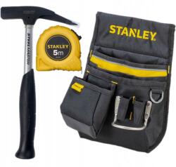 STANLEY Szett: Derékzseb Kalapáccsal És Mérőszalaggal 5m ST96181 (ST96181)