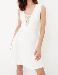 Mohito IC31113 Ruha Fehér Térdig Érő Csipke Betétek (27) M